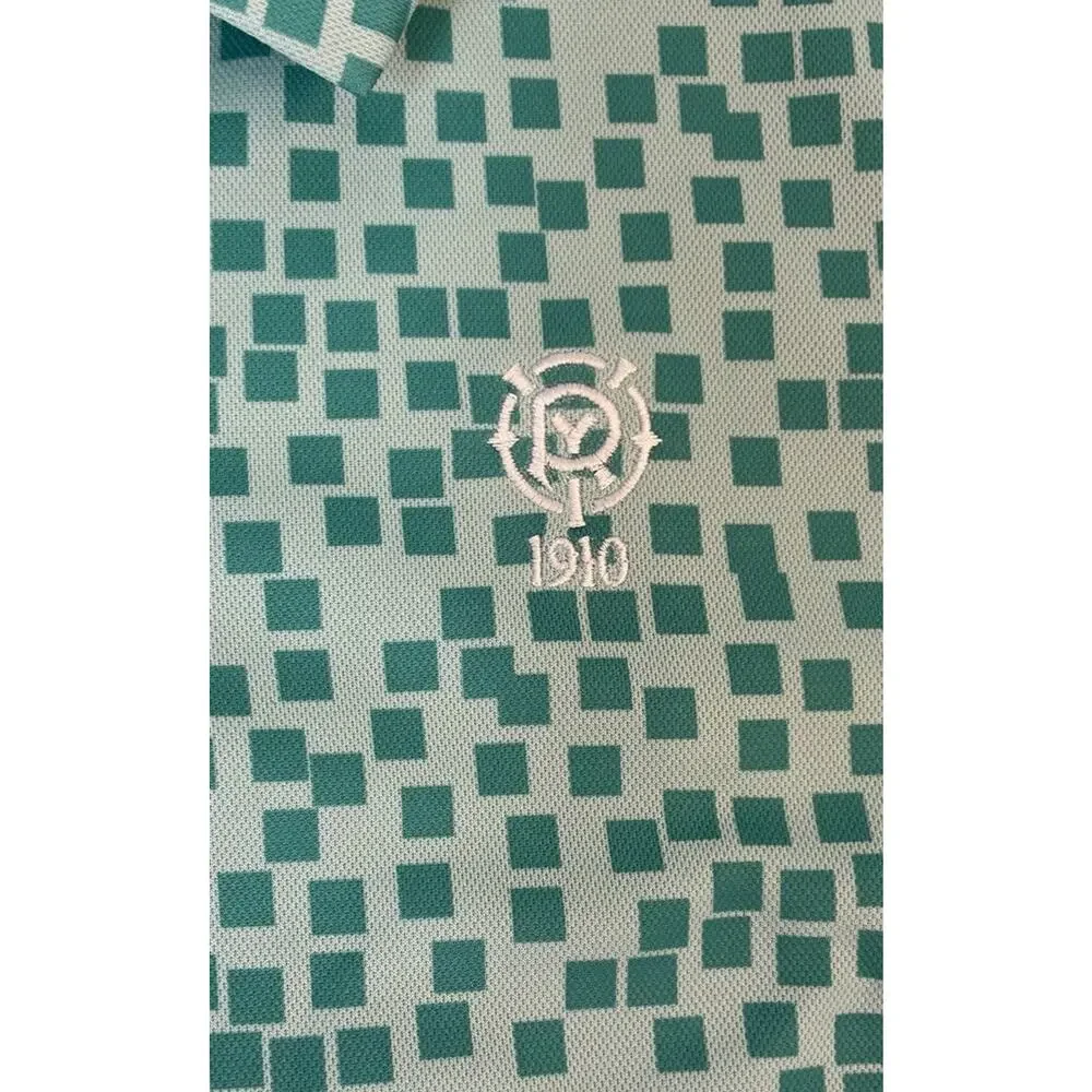 Nike Dri-Fit Women's Large Golf Polo Ridgewood Country Club NJ Turquoise